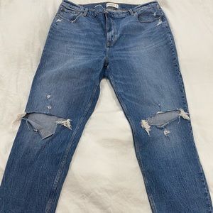 Abercrombie jeans The 90s straight Leg ultra high-rise. Brand new no tags